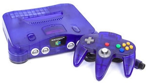 Purple n64 on sale